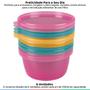 Imagem de Kit 6 Potes de Armazenamento 250ml Para Leite Materno e Papinha Livre de BPA Buba