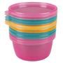Imagem de Kit 6 Potes de Armazenamento 250ml Para Leite Materno e Papinha Livre de BPA Buba