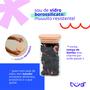 Imagem de Kit 6 potes de vidro tampa de bambu herméticos quadrados - Tüd
