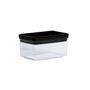 Imagem de Kit 6 Potes Hermeticos Lummini Retangular Black Paramount