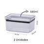 Imagem de Kit 6 Potes Retangular Lumini 1952 Paramount