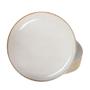 Imagem de Kit 6 Prato Raso Classhome Ceramica Caoba - Bege