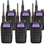 Imagem de Kit 6 Radios Comunicador Baofeng UV16 Walk Talk Longo Alcance Dual Band a Prova dágua