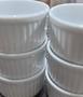 Imagem de Kit 6 Ramequim 150ml Forma canelada - Porcelana Branca