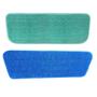 Imagem de  Kit 6 Refil Mop Spray Esfregão Microfibra Alta Limpeza Azul