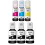 Imagem de Kit 6 Refil original T544 L4150 L4160 L6161 L6171 B Y C M