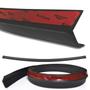 Imagem de Kit 6 Rolos Saia Spoiler Front Lip Borracha Tuning Universal