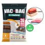 Imagem de Kit 6 Saco A Vacuo Grande 55x90cm Vac Bag Protetor Ordene