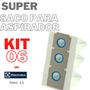 Imagem de Kit 6 Saco P/Aspirador Electrolux Compacto Neo11 1200W Refil Descartável