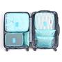 Imagem de Kit 6 sacos bolsas organizador mala roupas bagagem viagem