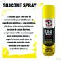 Imagem de Kit 6 Silicone Spray Lubrifica Alta Performance Carro Novo