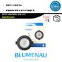 Imagem de Kit 6 Spot Led Preto Redondo Embutir 8w Branco Quente 3000K