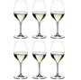 Imagem de Kit 6 Taças Riedel Overture 003 Vinho Branco Champanhe 22cm