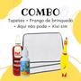Imagem de Kit 6 Tapetes Higiênicos Pet +  Brinquedo Frango Barulhento + Xixi Sim 20ml + Aqui Não Pode 500ml
