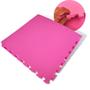 Imagem de Kit 6 Tatame Tapete Infantil EVA Emborrachado 50x50cm 10mm (Área de 1,5m²)  + Bordas de Acabamento