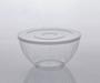 Imagem de Kit 6 Tigela Bowl 1,8 Lts 20x10 Cm Com Tampa Transparente