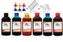 Imagem de Kit 6 Tinta Para Epson R290 R270 R390 RX590 T50 TX730 de 250ml Platinum