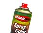 Imagem de Kit 6 Tinta Spray Preto Semi Brilho Colorgin 300ml Secagem Rápida Alta Resistência Ótimo Rendimento