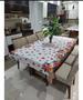 Imagem de Kit 6 Toalha De Mesa 6 Lugares Retangular Luxo 2,0mx1,40 variadas