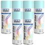 Imagem de Kit 6 Un Tinta Spray Uso Geral Tekbond Azul Claro 350ml