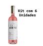 Imagem de Kit 6 Un Vinho Casa Valduga Arte Rose Blend (Gewurztraminer e Malbec) 750 ml