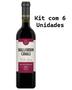 Imagem de Kit 6 Un Vinho Tinto Seco Ballardin & Cavali 750 ml