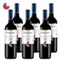 Imagem de Kit 6 Vinhos Chilano Merlot Tinto Chile 750ml