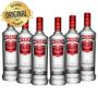 Imagem de Kit 6 VODKA SMIRNOFF 600ML