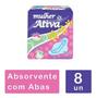 Imagem de Kit 60 Absorventes Mulher Ativa Com e Sem Abas Promoção