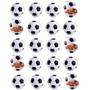 Imagem de Kit 60 Porta Doces Lembranças de Festa Infantil Bola de Futebol