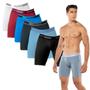 Imagem de Kit 6x Cueca Box Longleg Masculina Esportiva Assadura Keeper