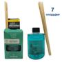 Imagem de Kit 7 Aromatizador de Ambiente Talco Difusor Vareta 280ml Senalândia - Envio Já