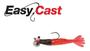 Imagem de Kit 7 Camarão Artificial Easy Cast 8,5cm Com Jig Head 10gr - Para Robalo