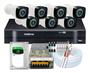 Imagem de Kit 7 Câmeras Segurança Intelbras 720p 1mp Dvr Mhdx 8 Ch