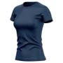 Imagem de Kit 7 Camisas Feminina Manga Curta Dry Fit Basica Lisa Proteção Solar Uv