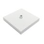 Imagem de Kit/7 Canopla Lustre Pendente Quadrado Md-1005 12x12x2cm Branco