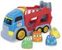Imagem de Kit 7 Carro Divertido Brinquedo Infantil Baby Cargo Garagem