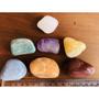 Imagem de Kit 7 Chakras Pedras Naturais Caixa Madeira - Meditação