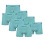 Imagem de Kit 7 Cuecas Microfibra Boxer Box Modelo Sem Costura Infantil Menino