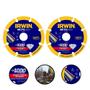 Imagem de Kit 7 Disco De Corte Diamantado 115mm 4.1/2 Metal Max 1998845 Irwin