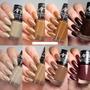 Imagem de Kit 7 Esmaltes Coleção Nude is the new black + Top Brilho 10ml Anita