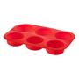 Imagem de Kit 7 Formas de Silicone 6 Cupcakes Sortida Petit Gateau