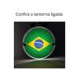 Imagem de Kit 7 Lanternas Laterais Foguinho Maria Smart Brasil Base Preta Lantersul