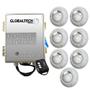 Imagem de Kit 7 Led Piscina Monocromático 9W + Central + Controle - Lu