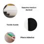 Imagem de Kit 7 Placas 20x60 Modulada Retangular Adesiva P/ Quarto Casal Cama Box Cabeceira