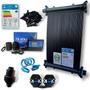 Imagem de Kit 7 Placas Coletoras 2 mt - Aquecedor Solar Piscinas com 4m² / 6.000 Litros + Controlador de Temperatura e Válvula