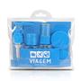 Imagem de Kit 7 Porta Frascos Viagem Organizador Mala Mão Bolsa Necessaire Shampoo Creme Perfume Cuidado Pessoal