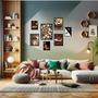 Imagem de Kit 7 Quadros Decorativos Café - com vidro