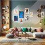 Imagem de Kit 7 Quadros Decorativos Joan Miró - com vidro