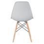 Imagem de Kit - 7 x cadeiras Charles Eames Eiffel DSW - Base de madeira clara